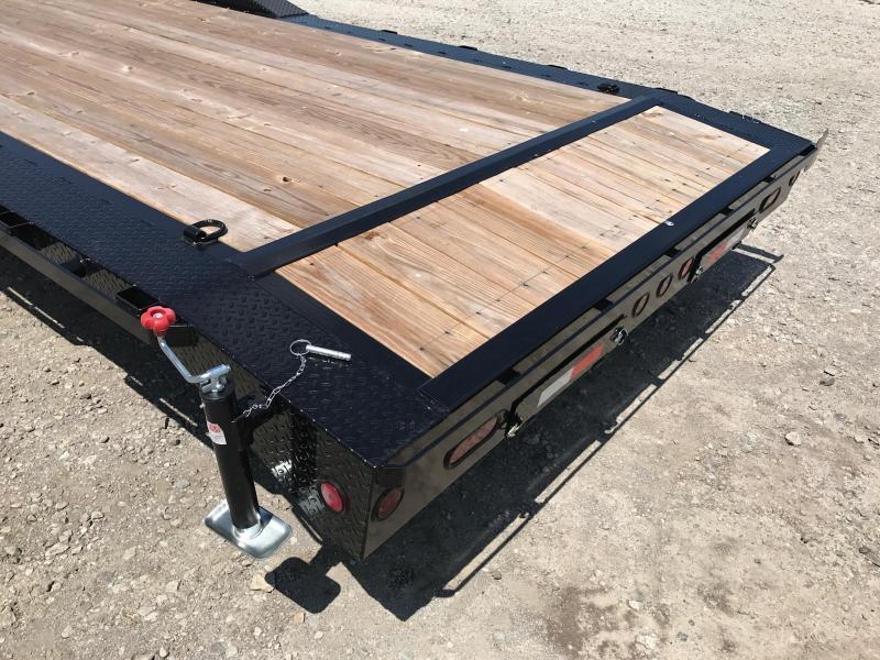 Iron Bull 102 X 40 Equipment Trailer DRIVE OVER FENDERS Enclosed