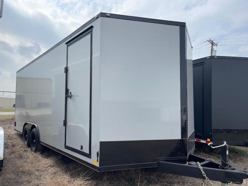 Enclosed Trailer  8.5X20 10,400 K GVWR SILVER   CellTech Enclosed Cargo Trailer