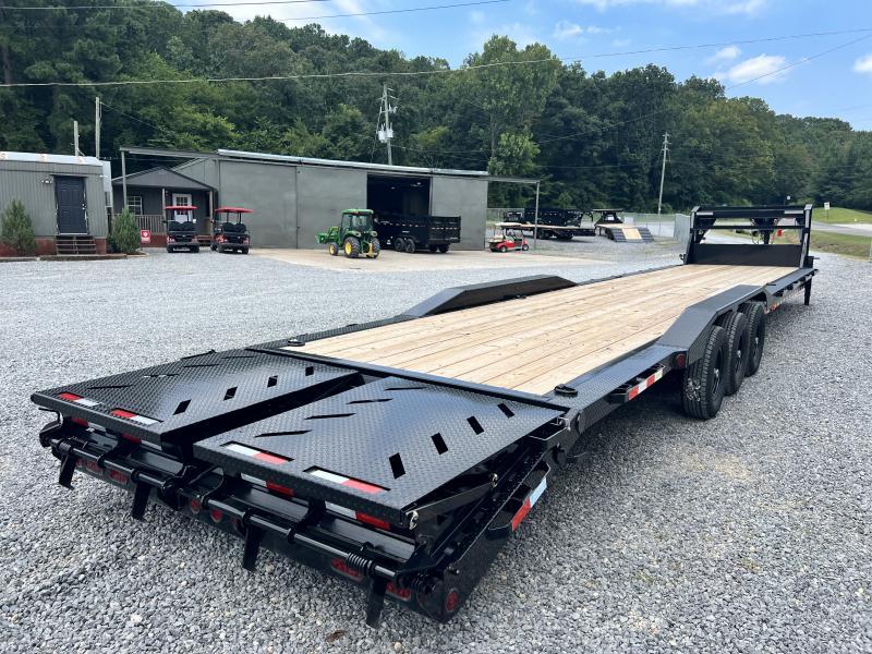 Iron Bull 102 X 40  Equipment Trailer DRIVE OVER  RAMPAGE RAMPS FENDERS 