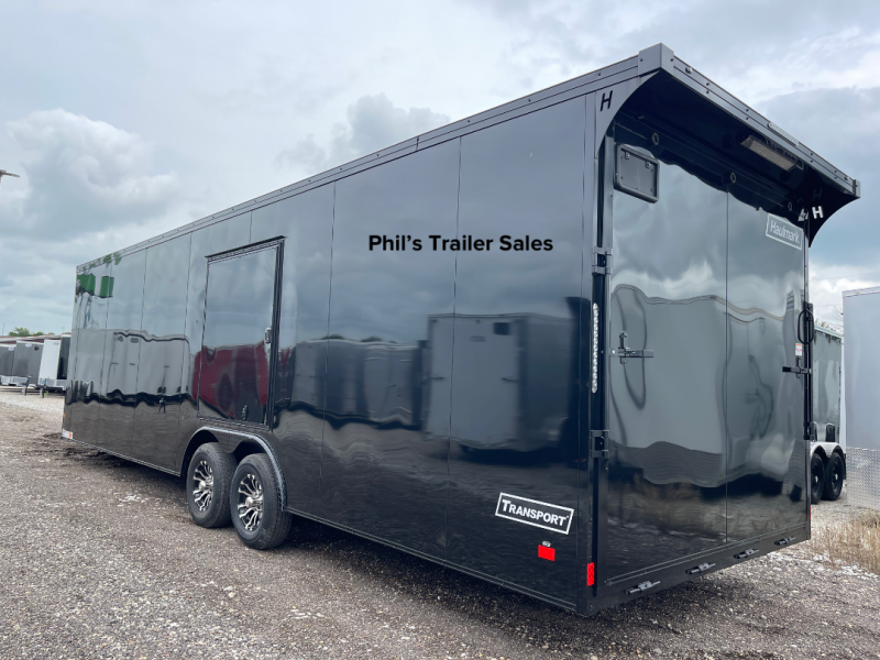 Haulmark 24 HAULMARK ENCLOSED TRAILER CAR HAULER BLACKOUT Enclosed Cargo Trailer