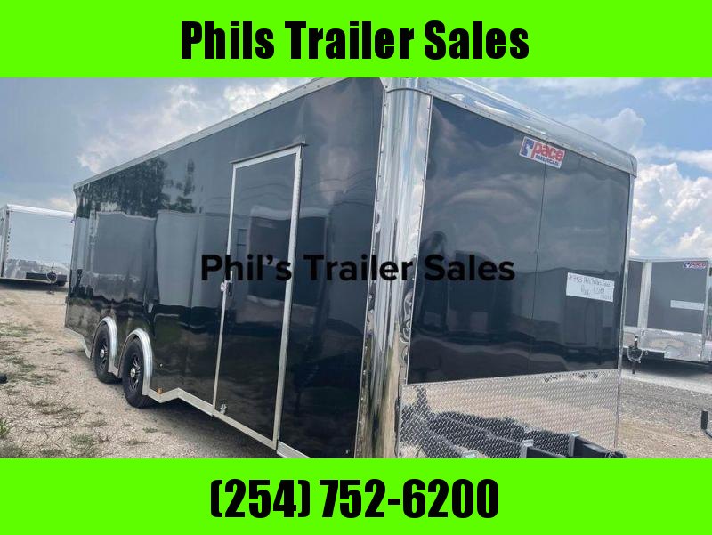 Pace American 8.5X24 7 ESCAPE DOOR ' RACE CARGO COMMERCIAL Enclosed Cargo Trailer Pace American 8.5X24 7 ESCAPE DOOR ' RACE CARGO COMMERCIAL Enclosed Cargo Trailer