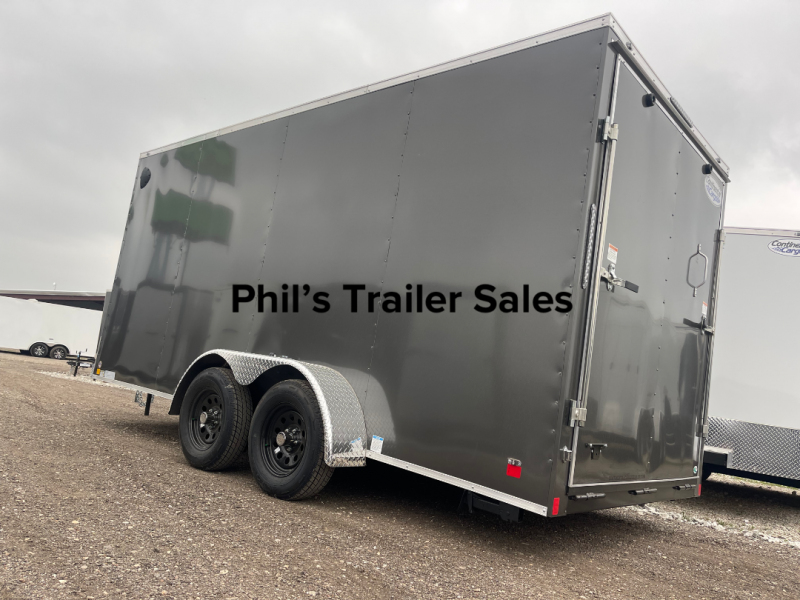CONTINENTAL CARGO 6X12 DELUXE PACKAGE 6'6 ENCLOSED CARGO TRAILER
