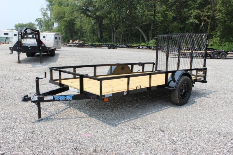 Top Hat Trailers UTILITY TRAILER 60X10 REAR GATE FLATBED TRAILER  Utility Trailer