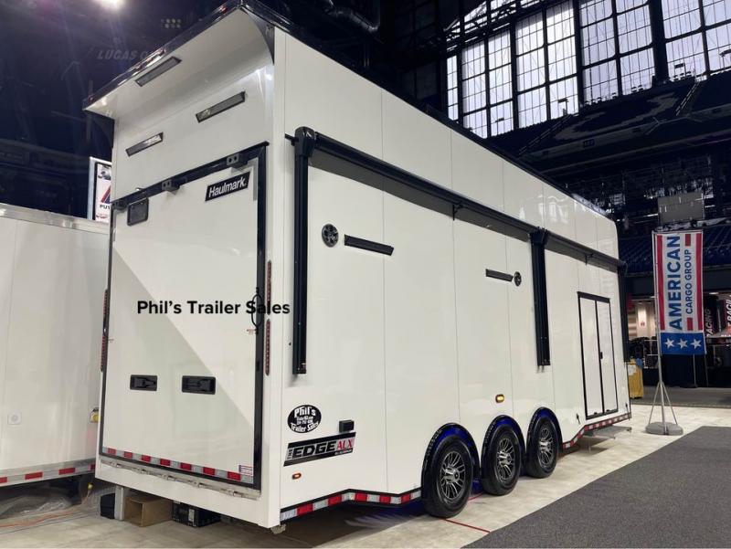 2024 Haulmark Trailers 28  HAULMARK ALUMINUM STACKER RACE TRAILER  Car / Racing Trailer