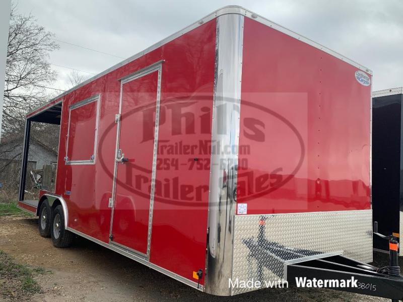 Porch Trailer 8.5x24 Porch trailer Vending / Concession Trailer