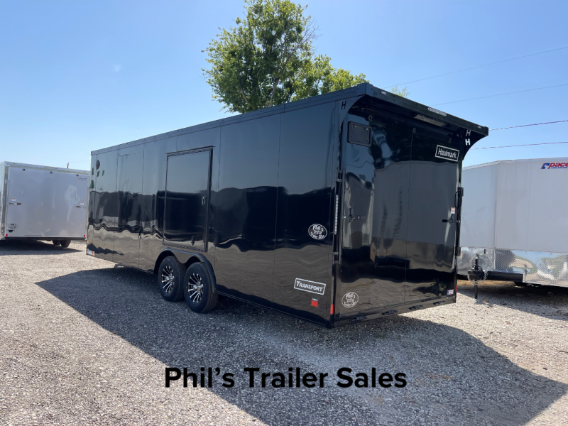 Haulmark 28 HAULMARK ENCLOSED TRAILER CAR HAULER BLACKOUT Enclosed Cargo Trailer