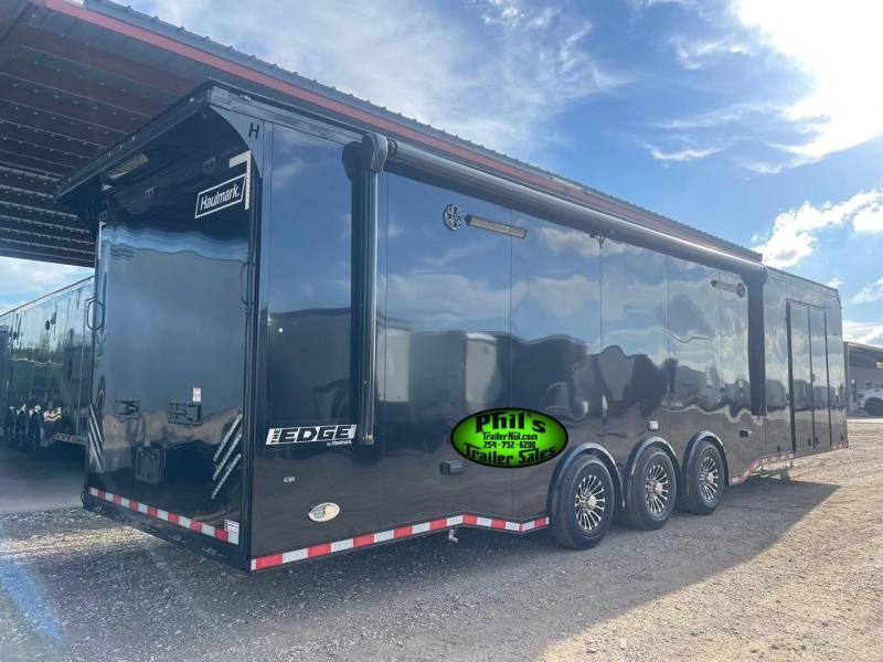 32' electric awning race trailers  Haulmark EDGE PRO Car / Racing Trailer 