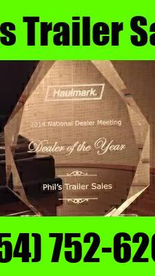 Haulmark # 1 Dealer Award!!!!