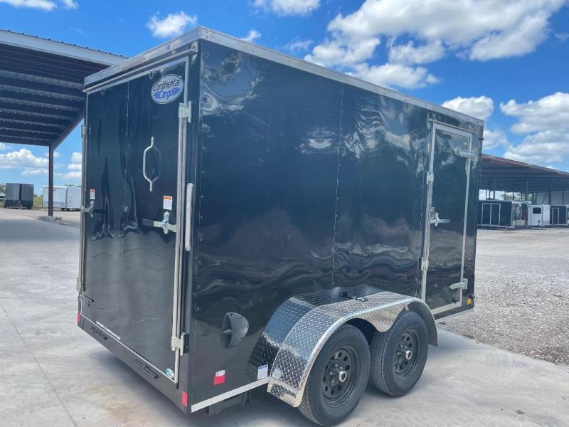 Enclosed trailer* 6x12 tandem 7 FT INTERIOR 