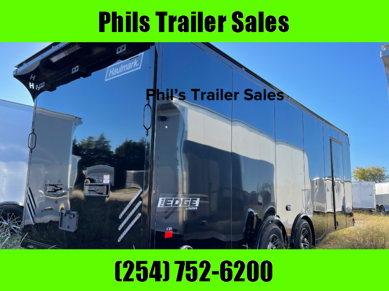 Haulmark 24 ENCLOSED TRAILER BLACK OUT HAULMARK EDGE RACE Enclosed