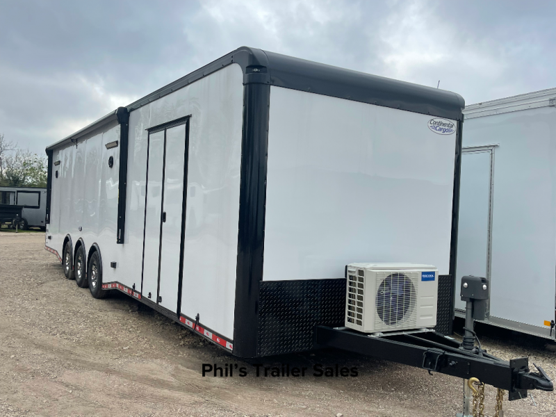 34' BATHROOM WITH Electric awning AUTO MASTER Car / Racing Trailer enclosed trailer / Car Hauler
