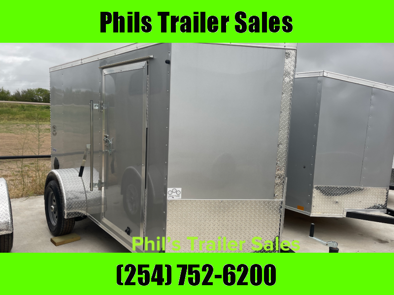 5X8 + V Nose Continental Cargo ENCLOSED TRAILER 6x12 Ramp 5X8 + V Nose Continental Cargo ENCLOSED TRAILER 6x12 Ramp