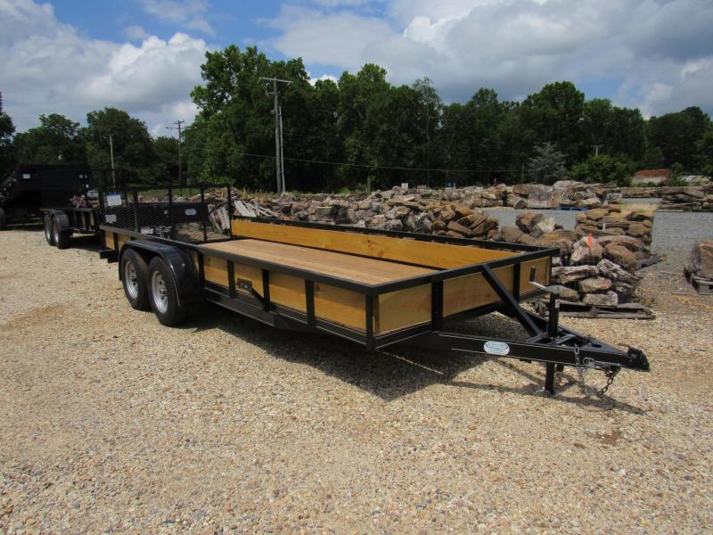 2017 Precision 77" X 18' Landscape Utility Tandem Axle Trailer 2017 Precision 77" X 18' Landscape Utility Tandem Axle Trailer
