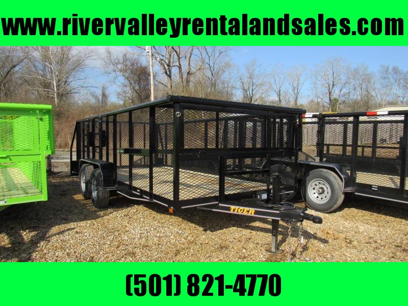 2021 Tiger 83"x16' Tandem Landscape Utility Trailer 2021 Tiger 83"x16' Tandem Landscape Utility Trailer