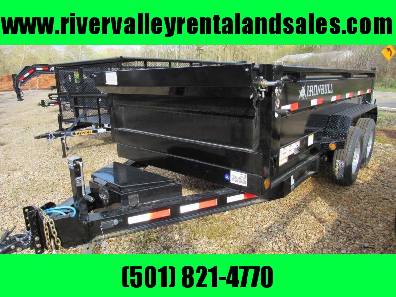 2019 Iron Bull 72" x 12' Low-Pro Dump Trailer 2019 Iron Bull 72" x 12' Low-Pro Dump Trailer