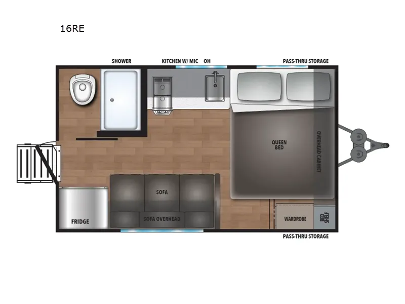 used Travel Trailers Shasta Compact for sale, in Decatur, IN Thumbnail 2