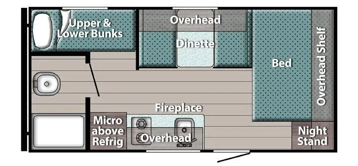 used Travel Trailers Gulf Stream Ameri-Lite Super Lite for sale, in Decatur, IN Thumbnail 16