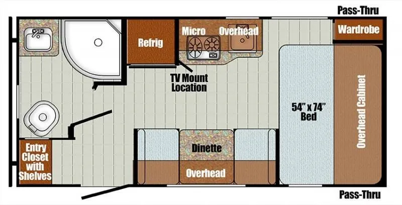 used Travel Trailers Gulf Stream Vista Cruiser for sale, in Decatur, IN Thumbnail 16