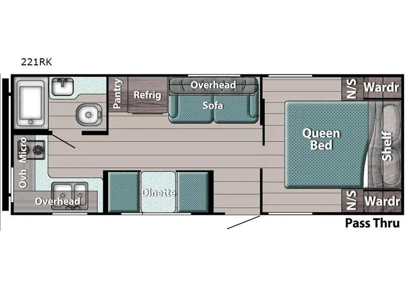 new Travel Trailers Gulf Stream Ameri-Lite Ultra Lite for sale, in Decatur, IN Thumbnail 2