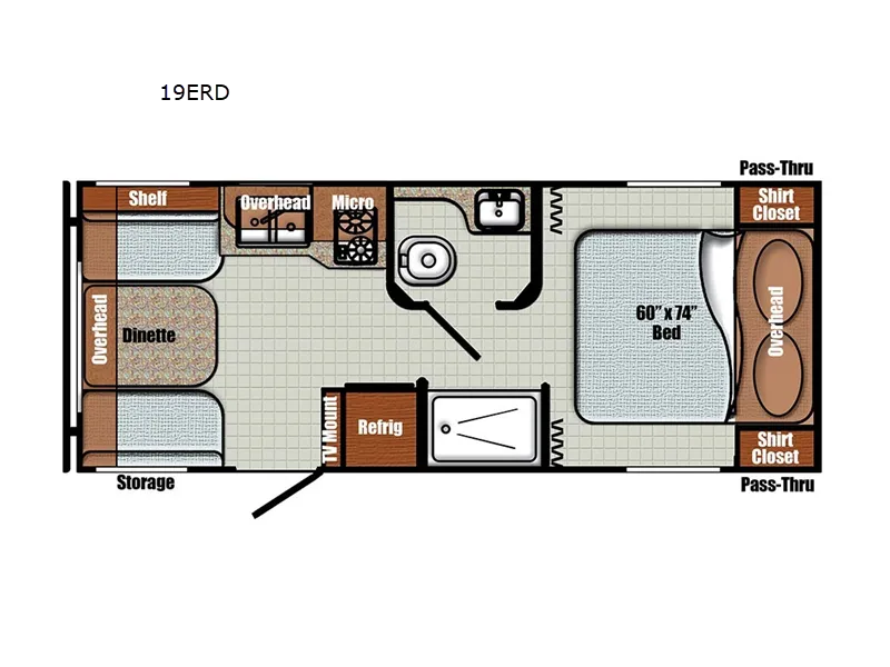 used Travel Trailers Gulf Stream Vintage Cruiser for sale, in Decatur, IN Thumbnail 2