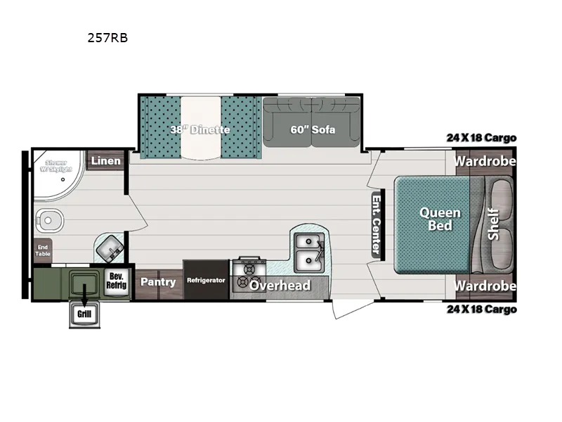 new Travel Trailers Gulf Stream Ameri-Lite Ultra Lite for sale, in Decatur, IN Thumbnail 2