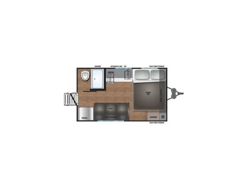 used Travel Trailers Shasta Compact for sale, in Decatur, IN Thumbnail 12