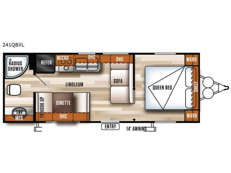 used Travel Trailers Forest River Salem Cruise Lite for sale, in Decatur, IN Thumbnail 2