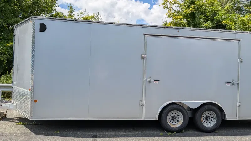 2018 Alcom-Stealth 8.5x24 Enclosed w/Escape Door