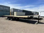 2026 Iron Bull 8.5x24 14K Deckover Tilt Equipment Trailer w/ D-Rings & Spare Tire Mount