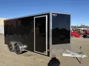 2026 DuraBull 7X16 Aluminum Enclosed Cargo Trailer w/Rear Ramp