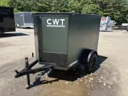 2026 Covered Wagon 4x6 Powder Coat Enclosed Cargo w/Blackout Package