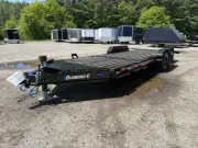 2026 Diamond C 7X22 15.5K Tilt Deck Equipment Trailer w/ 6’ Stationary, Full Blackwood Decking & Sid