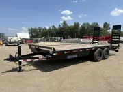 2026 Triple Crown 8.5x16+4 Deckover 14K Equipment Trailer w/Stand Up Ramps