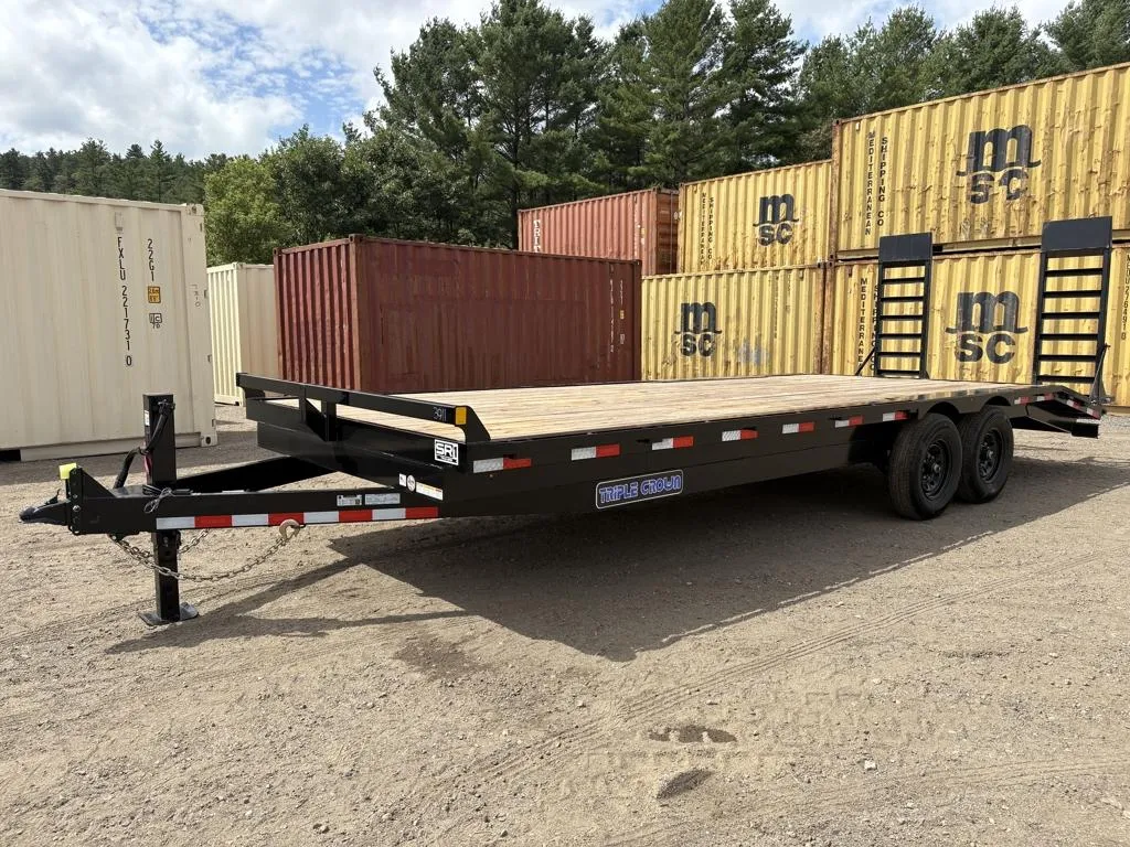 2026 9×20 Equipment Flatbed Trailer photo 5