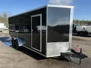 2026 Panther Cargo 7x18 7K Tandem Axle Enclosed Cargo Trailer w/ Rear Ramp & Extra Height