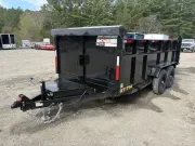 2026 Griffin 7x14 14K Powder Coated Dump Trailer w/ 36” High Sides