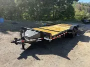2027 Rice 7x20 14K Partial Tilt Deck Equipment w/Spare Mount & Storage Box