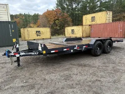 2025 Hillcrest 7X16+4 16K Tilt Deck Equipment Trailer w/Stationary Front Deck