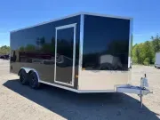 2026 Stealth 8.5x16 Aluminum Enclosed Cargo Trailer w/Spring Assist Rear Ramp