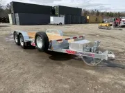 2026 N&N 15K Full Tilt Deck Equipment Trailer w/Spare Tire, D-Rings & Toolbox