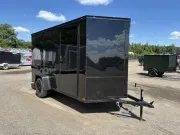 2026 Covered Wagon 6x12 3K Enclosed Cargo w/Blackout Package & .030 Exterior Siding