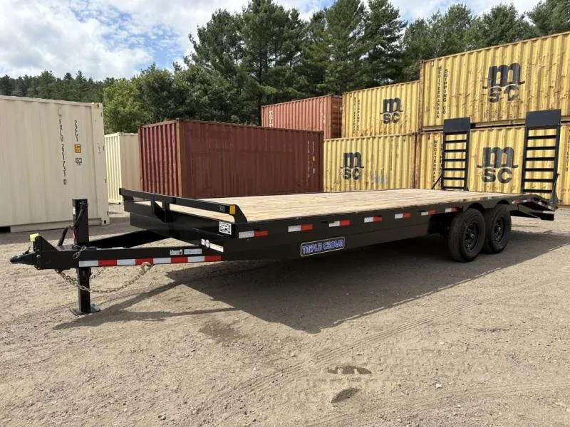 2026 9×20 Equipment Flatbed Trailer