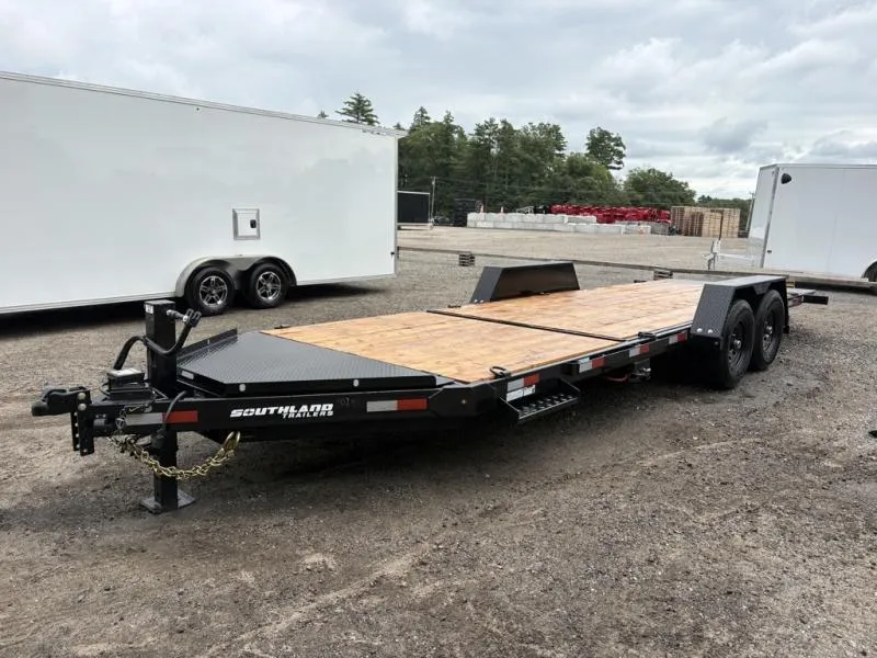 2026 Southland 7x16+6 Lowpro Partial Tilt 15.4K Equipment Trailer w/Toolbox