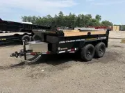 2026 Southland 6x10 11.4K Dump Trailer w/ Aluminum Toolbox, Solar Panel & Barn Door Gate