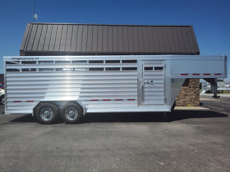 2022 Featherlite 6'7'x20 Stock Trailer 2022 Featherlite 6'7'x20 Stock Trailer