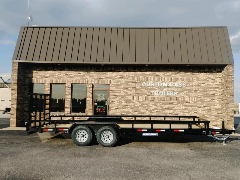 2022 Sure-Trac 7 x 20 Tube Top Utility Trailer 7K Tandem 2022 Sure-Trac 7 x 20 Tube Top Utility Trailer 7K Tandem