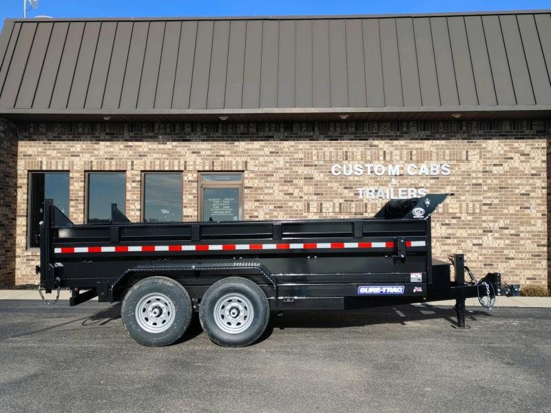 2022 Sure-Trac 82 IN x 14 HD Low Profile Dump Trailer 2022 Sure-Trac 82 IN x 14 HD Low Profile Dump Trailer