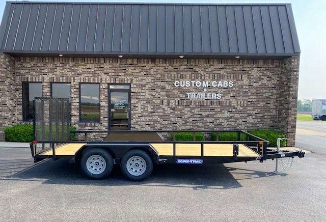 2020 Sure-Trac 7' x 16' Flatbed Trailer 2020 Sure-Trac 7' x 16' Flatbed Trailer