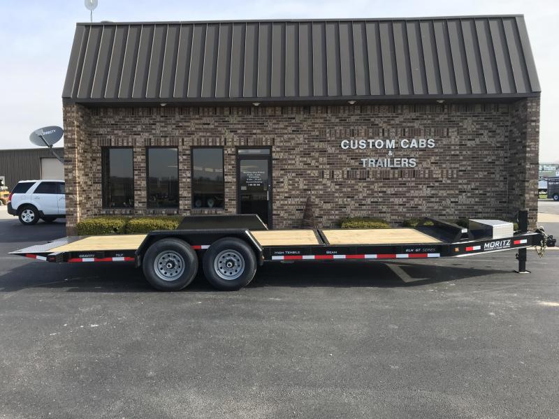 2021 Moritz International ELBH-22 GT Flatbed Trailer Tilt 2021 Moritz International ELBH-22 GT Flatbed Trailer Tilt