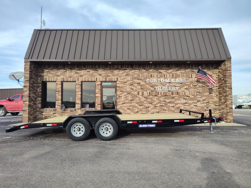 2023 Sure-Trac 7 x 20 (18+2) C-Channel Car Hauler Trailer 10K 2023 Sure-Trac 7 x 20 (18+2) C-Channel Car Hauler Trailer 10K